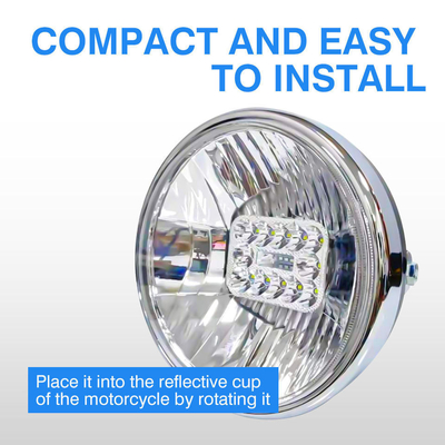 XFJ-09-NZ 1800LM Motorcycle Headlight Bulb 18W H4 Motorcycle Headlight