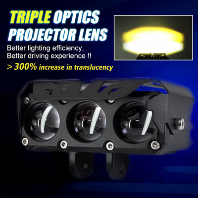 30W 6500k Led Motorcycle Lamp Motorbike Lighting LED External Spotlight