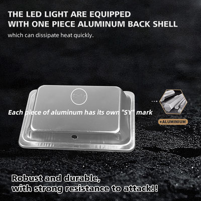 YAYE CG125 LED Headlight 6 Chip DC12V White Blue DRL Motorcycle Light