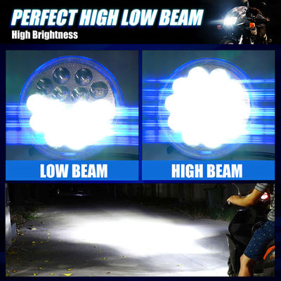 5.75Inch 45W 6500K LED Motorcycle Headlight with 4800LM Brightness for Suzuki GN125