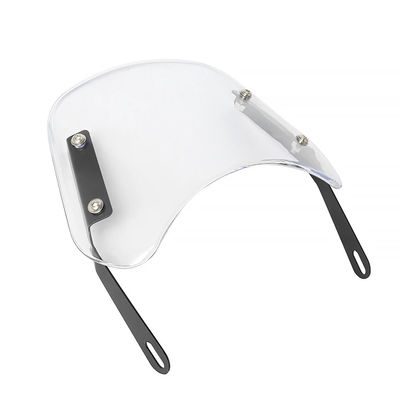 Easy Assembly Motorcycle Windshield Deflector for Various Models Including for Honda and for Kawasaki with 5 7 Inch Lights
