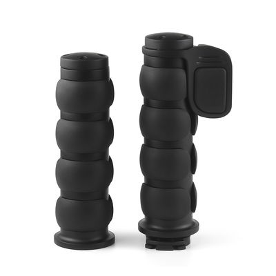 Motocross Handlebar Handle Bar End Motorcycle Hand Grips 25mm 1" for Harley Cruiser Chopper Custom Suzuki