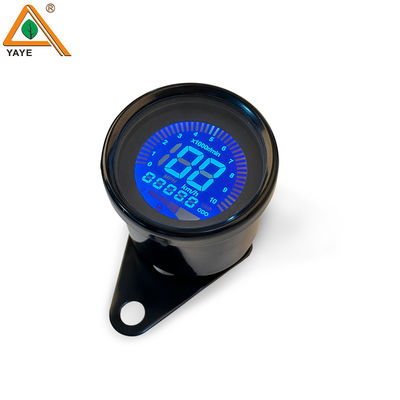Motorcycle Meter Speedometer LED Digital Indicator Light Speed Digital Meter  7 Color Lighting Changes Universal