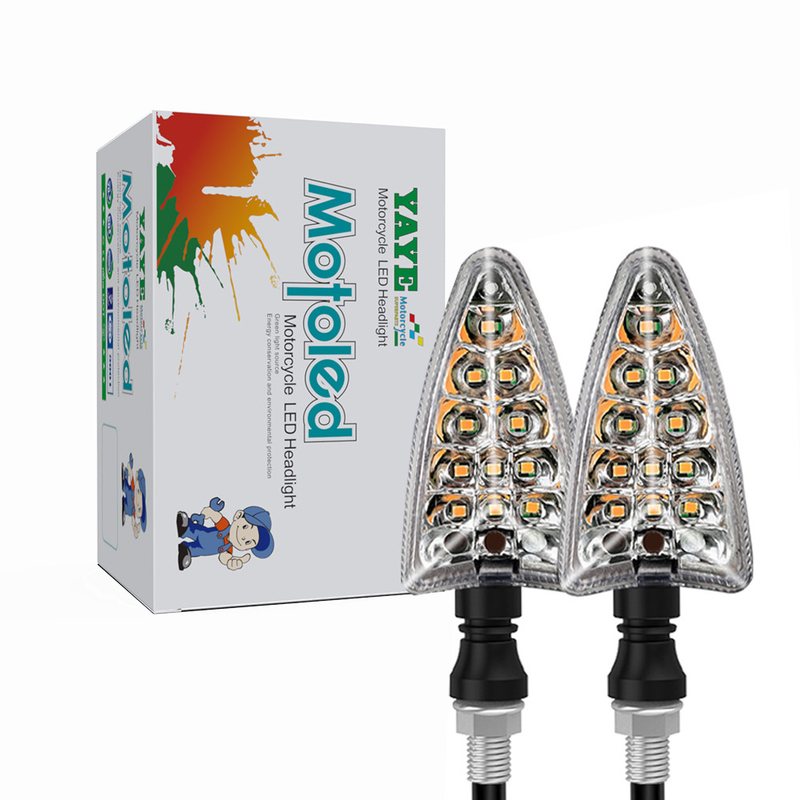 Universal ABC PC Motorcycle LED Turn Signal Lights by YAYE Light System DC12V Voltage