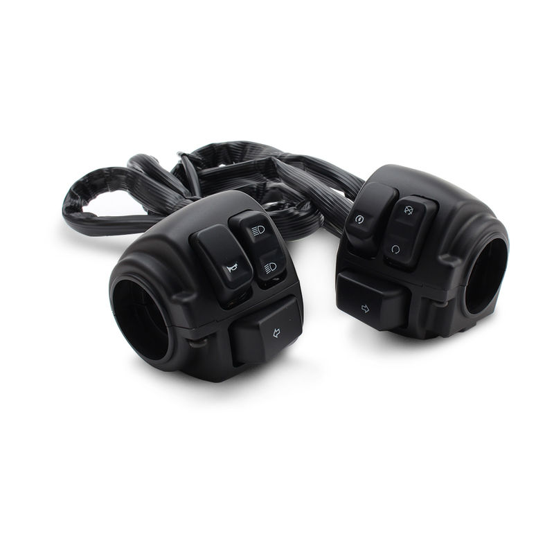 Universal Motorcycle Spare Parts Horn Headlight Start 25mm Handle Switch for XL883 XL1200  Dyna Softail FL V-Rod