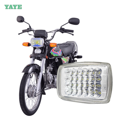 Đèn pha LED xe máy CD70 CG125 có đèn chạy ban ngày (DRL) và xi nhan