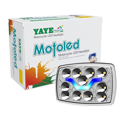 Đèn đèn pha YAYE CD70 CG125 70cc 12V LED với DRL và chỉ số quay